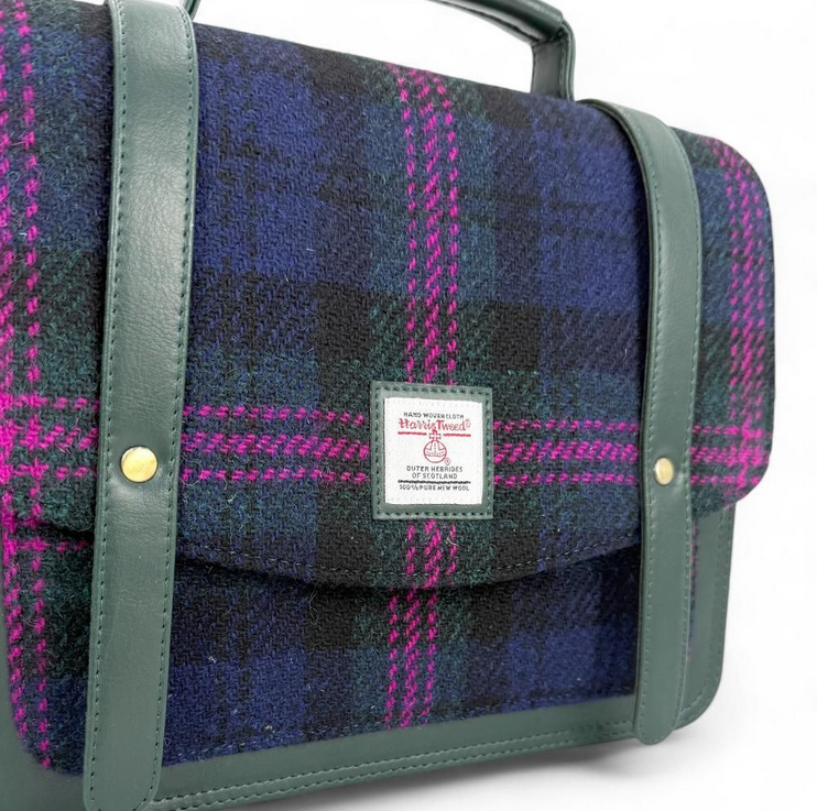 Baird Check Ladies Messenger Bag