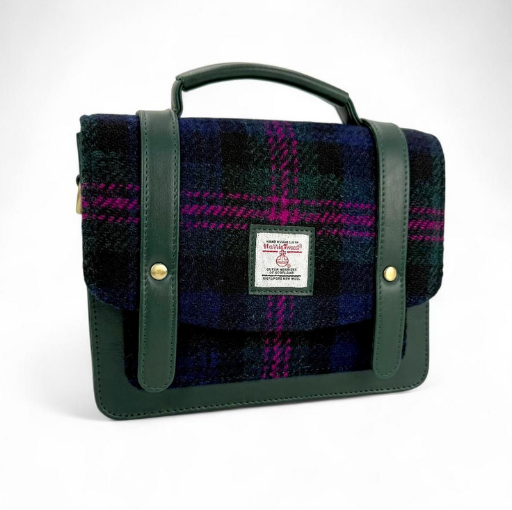 Baird Check Mini Messenger Bag