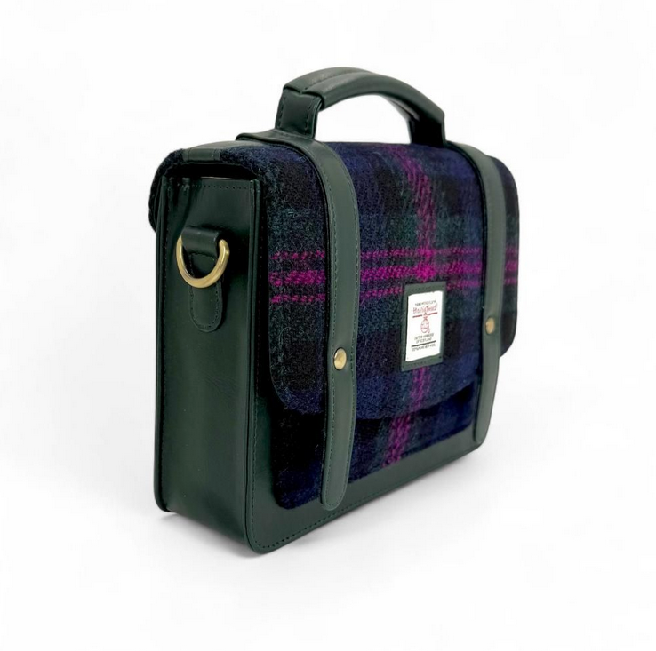 Baird Check Mini Messenger Bag