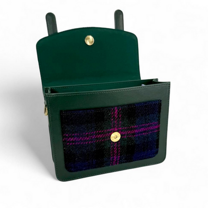 Baird Check Mini Messenger Bag