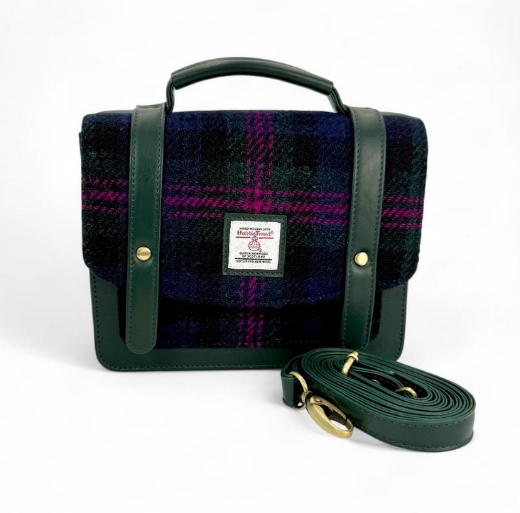 Baird Check Mini Messenger Bag