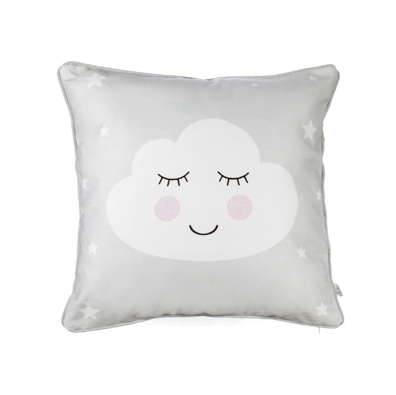 Grey Cloud Cushion