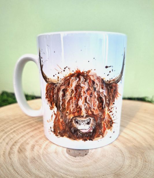 Splatter Cheeky Coo Mug