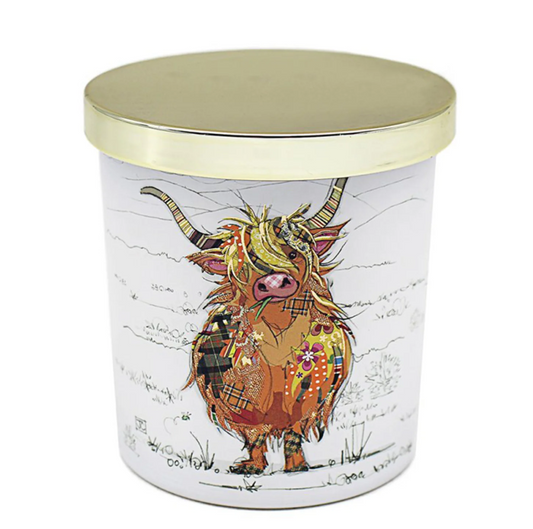 Highland Cow Jar candle