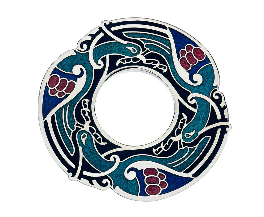3 Birds Brooch