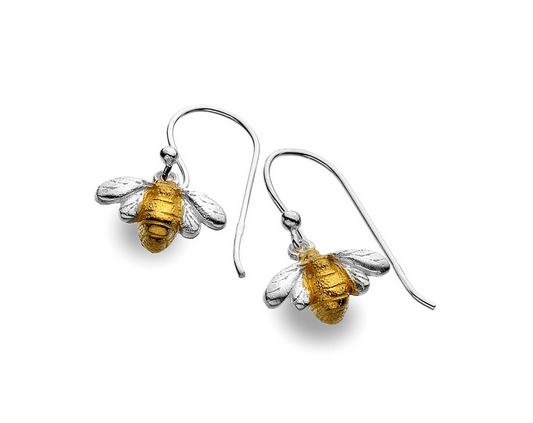 Bumble Bee Dangle Earrings