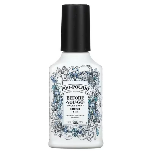 Ship Happens Jasmine Fresh Air & Mint Poo Pourri Before You Go Toilet Spray, , ,