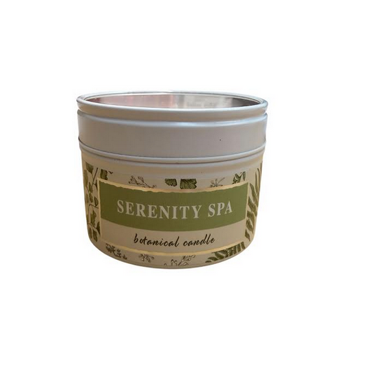Botanical Candle Serenity Spa