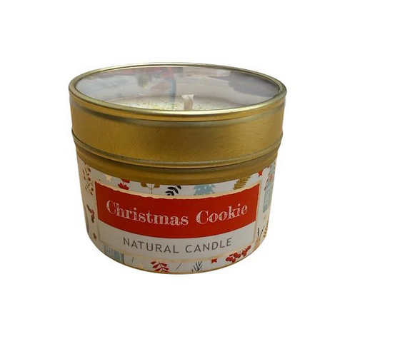 Botanical Candle Christmas Cookie