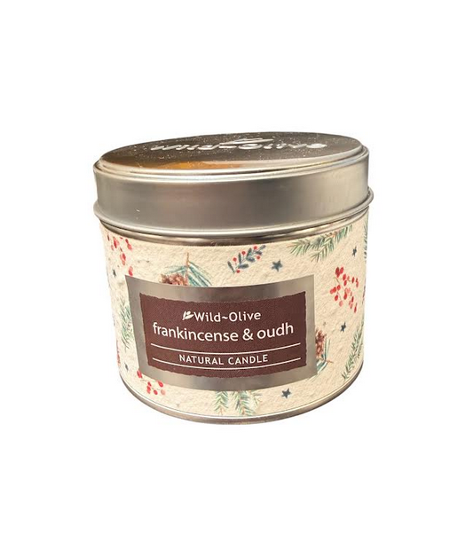 Frankincense & Oudh Artisanal Candle
