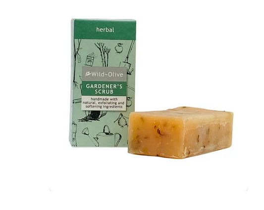 Wild Olive Gardeners Herbal Soap Scrub