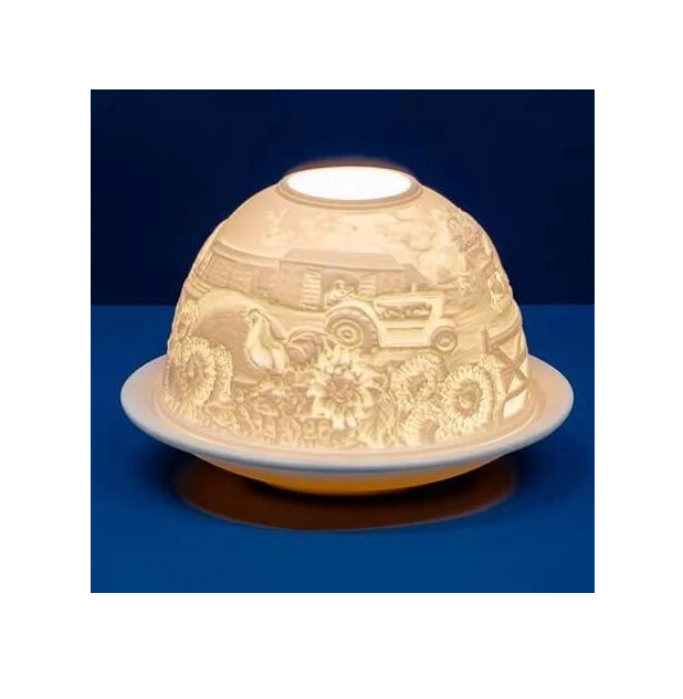 Small Dome Tealight Holder - Harvest