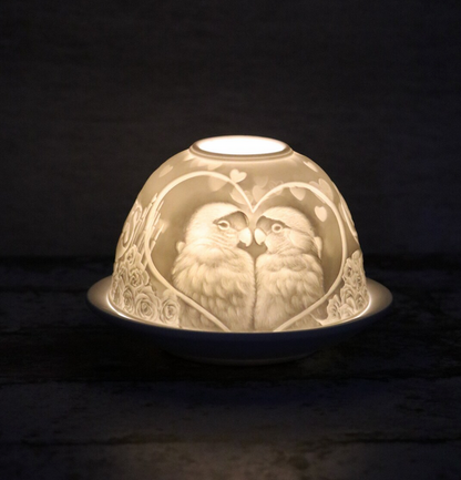 Small Dome Tealight Holder - Mr & Mrs