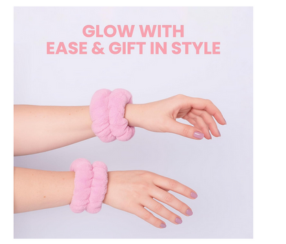 3 Piece Headband And Wristband Set