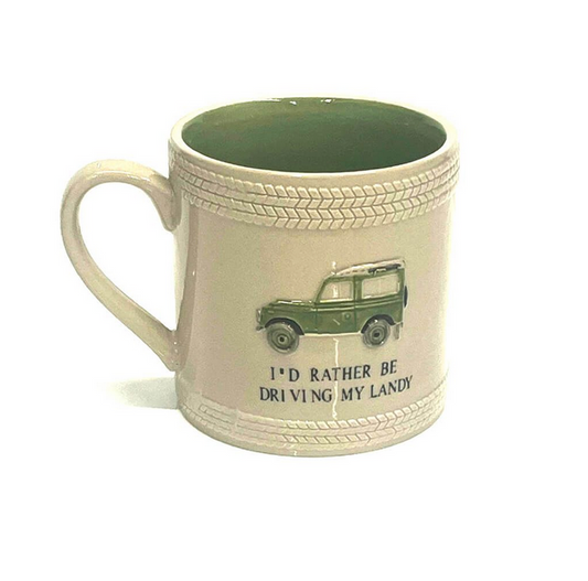 I'd Rther Be Driving My Landy Mug