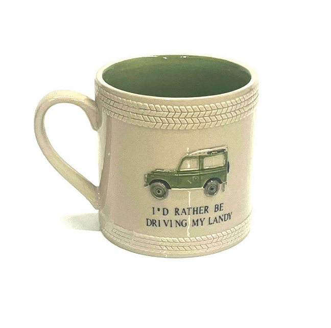 I'd Rther Be Driving My Landy Mug