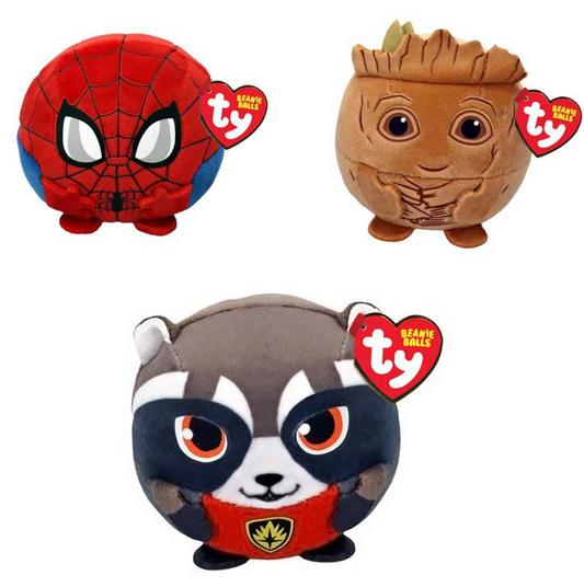 TY Marvel Beanie Balls
