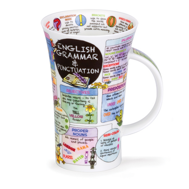 Dunoon Glencoe English Grammer Mug
