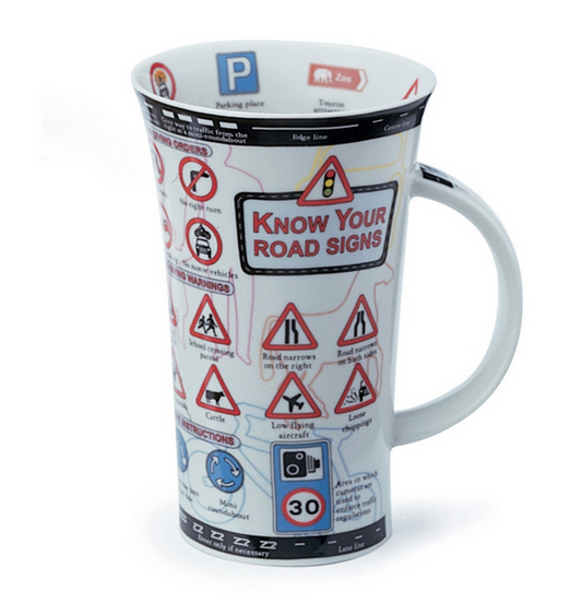 Dunoon Glencoe Know Your Road Signs Mug