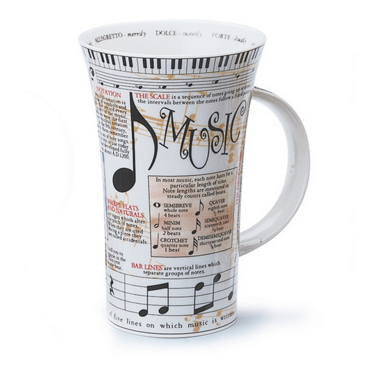 Dunoon Glencoe Music Mug