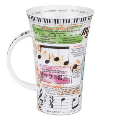 Dunoon Glencoe Music Mug