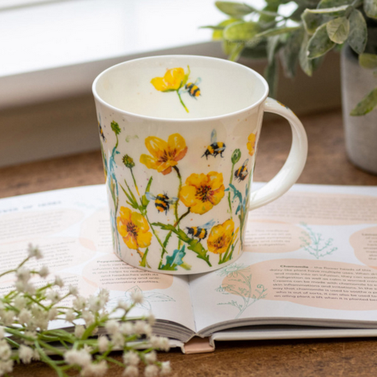 Dunoon Cairngorm Bee Buttercup Mug
