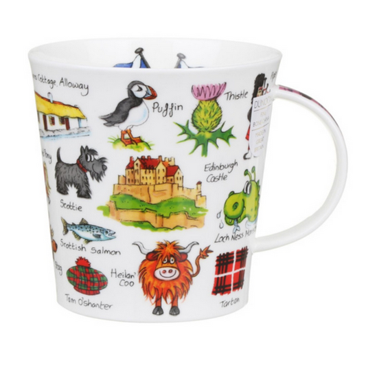 Dunoon Cairngorm Simply Scotland Mug