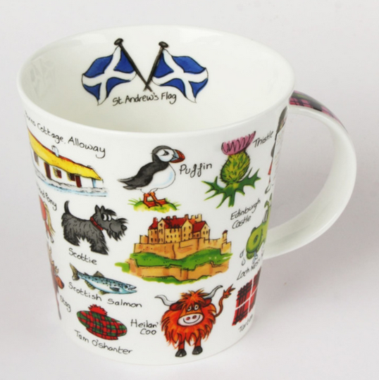 Dunoon Cairngorm Simply Scotland Mug