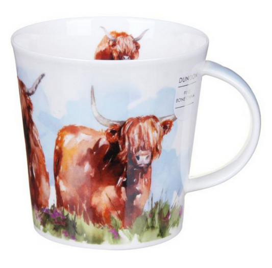 Dunoon Cairngorm Highland Cows Mug