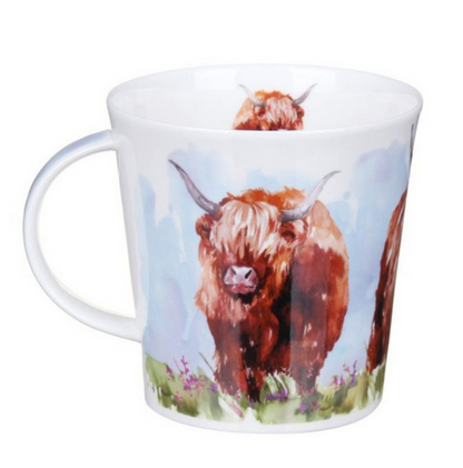Dunoon Cairngorm Highland Cows Mug