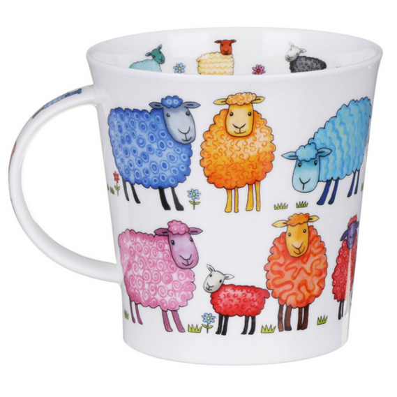Dunoon Cairngorm Bright Sheep Mug
