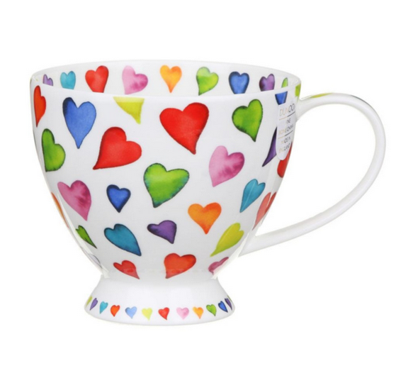 Dunoon Skye Warm Hearts Mug