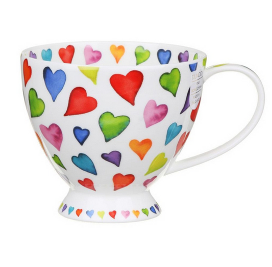 Dunoon Skye Warm Hearts Mug