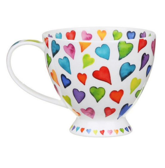 Dunoon Skye Warm Hearts Mug