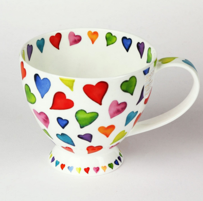Dunoon Skye Warm Hearts Mug
