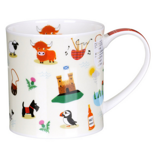 Dunoon Orkney Highland Hoots Mug