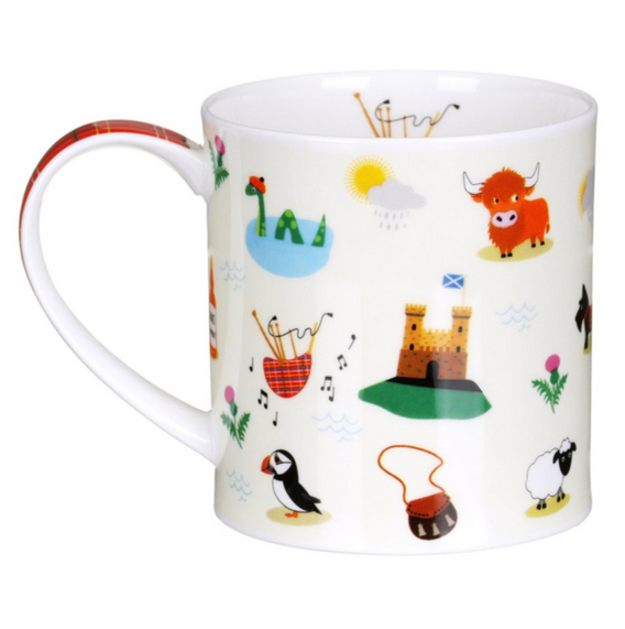 Dunoon Orkney Highland Hoots Mug