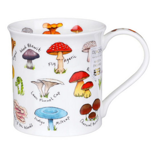 Dunoon Bute Red Mushroom Mug