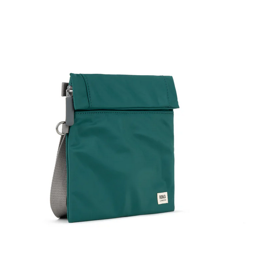 Roka Teal Stratford Crossbody Bag