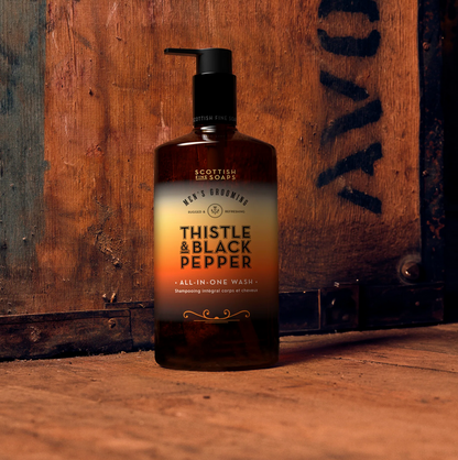 Thistle And Black Pepper Gents All In One Wash 500ml
