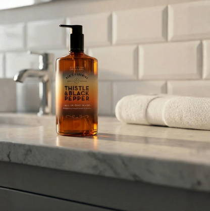 Thistle And Black Pepper Gents All In One Wash 500ml