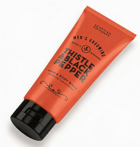 Thistle And Black Pepper Gents Hair & Body Wash 200ml