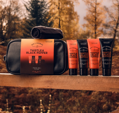 Scottish Thistle And Black Pepper Travel Bag