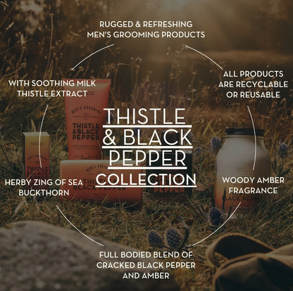 Scottish Thistle And Black Pepper Travel Bag