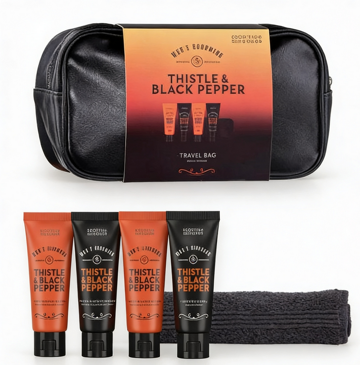 Scottish Thistle And Black Pepper Travel Bag