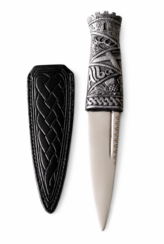 Scottish Spirit Of Scotland Silver Sgian Dubh