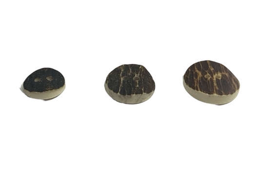 Natural Real Stag Antler Jacket Buttons Available In 3 Sizes