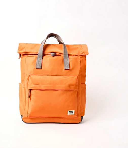 Roka Jaffa Orange Canfield Backpack