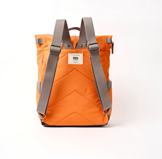 Roka Jaffa Orange Canfield Backpack