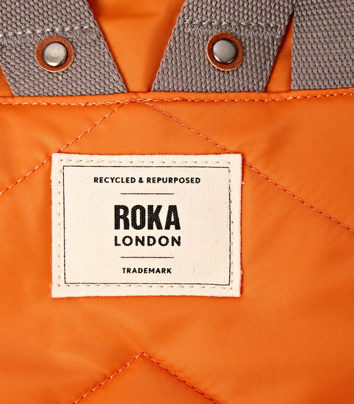 Roka Jaffa Orange Canfield Backpack